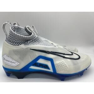 Nike Alpha Menace Elite 3 Football Cleats Ghost Laces CT6648-101 Men’s Size 10